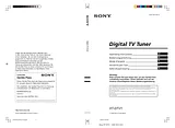 Sony XT-DTV1 Manuale Utente