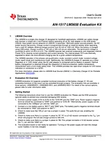 Data Sheet (LM3658SD-AEV/NOPB)