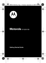 Motorola ex128 ユーザーガイド