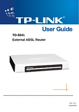 TP-LINK TD-8841 ユーザーズマニュアル