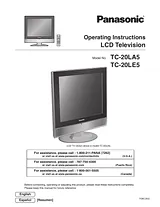 Panasonic tc-20la5 User Manual