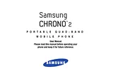 Samsung Chrono 2 사용자 설명서