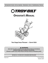 Troy-Bilt 5024 Manual Do Utilizador