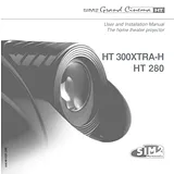 Sim2 Multimedia HT300 XTRA-H 用户手册