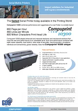 Compuprint 10300 PRTN103 Leaflet