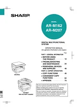 Sharp AR-M162 Guía Del Usuario