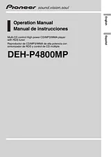 Pioneer DEH-P4800MP User Manual