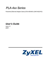 ZyXEL Communications PLA-4xx Series Manual Do Utilizador