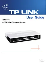 TP-LINK TD-8816 ユーザーガイド