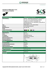 Sks Hirschmann Safety jack socket Socket, vertical vertical Pin diameter: 2 mm Green MSEB 2630 S 1,9 Au 1 pc(s) 975459704 데이터 시트