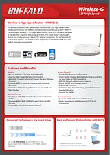 Buffalo Wireless-G High Speed WHR-G125/U 产品宣传页