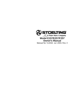 Stoelting F257 User Manual