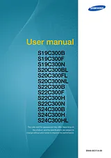 Samsung S24C300HL Manual Do Utilizador