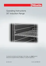 Miele HR 1622 i Operating Guide