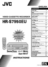 JVC HR - S7950EU Manual De Usuario