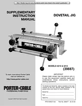 Porter-Cable 4210 사용자 설명서