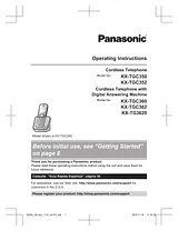 Panasonic KXTGC362 Operating Guide