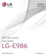 LG LG Optimus GPro LGE986 Blanco 사용자 가이드