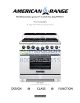 American Range ARR366ISN Техническое Описание