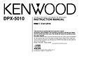 Kenwood DPX-5010 Справочник Пользователя
