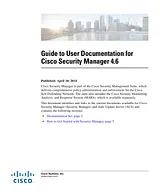 Cisco Cisco Security Manager 4.6 Documentation Roadmaps