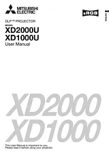 Mitsubishi xd1000u Manual Do Utilizador