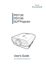 Planar PD7130 사용자 설명서
