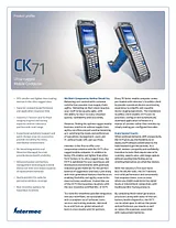 Intermec CK71 CK71AB2DC00W4100 ユーザーズマニュアル