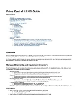 Cisco Cisco Prime Central 1.5 Guida Dello Sviluppatore