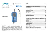 Hanna Instruments HI 9811-5 Handheld Water Resistant Multiperameter HI 9811-5 N User Manual