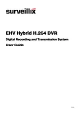 Toshiba EHV Hybrid H.264 DVR Manuel D’Utilisation