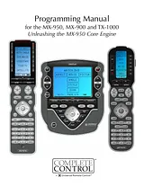 Universal Remote Control TX-1000 Benutzerhandbuch