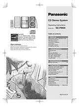 Panasonic SC-PM29 사용자 설명서