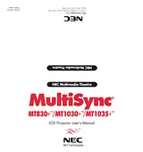 NEC MT830+ User Manual
