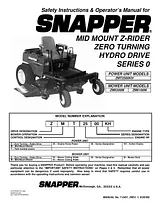 Snapper ZM5201M Manual De Usuario
