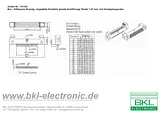 Bkl Electronic 10120386 Straight Pin Header, PCB Mount Grid pitch: 1.27 mm Number of pins: 2 x 15 10120386 Scheda Tecnica