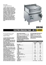 Zanussi EVO700 User Manual