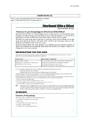 Digigram ES8 User Manual