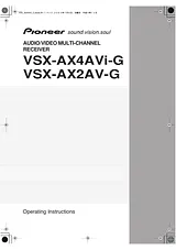 Pioneer VSX-AX2AV-G User Manual