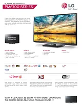LG 50PM6700 Specification Guide