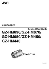 JVC GZ-HM450 사용자 설명서
