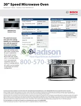 Bosch HMC80251UC Produktdatenblatt