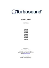 Turbosound TQ-230 ユーザーズマニュアル