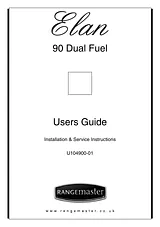 Rangemaster 90 Dual Fuel Справочник Пользователя