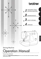 Brother Sewing Machine Справочник Пользователя