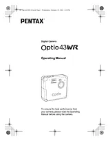 Pentax Optio 43WR Manual Do Utilizador