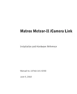 Matrox Electronic Systems Matrox Meteor-II /Camera Link 10760-101-0200 Manual Do Utilizador