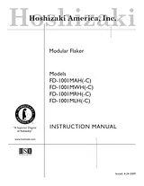 Hoshizaki FD-1001MLH(-C) Manuale Utente