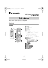 Panasonic KXTCD322E Bedienungsanleitung