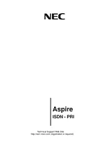NEC ISDN-PRI Manual Do Utilizador